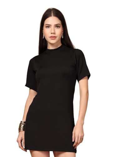 Robe tricotée en polyester aux finitions soignées signée Style Quotient