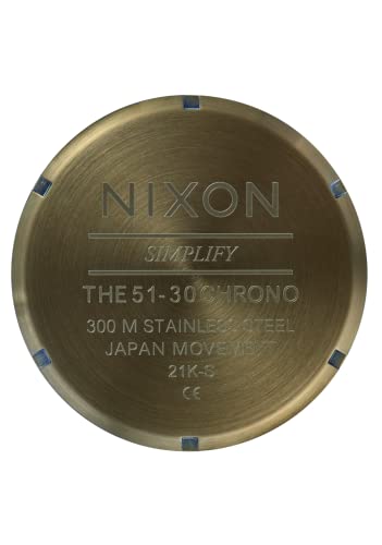 Nixon Men's 51-30 Chronograph Stainless Steel Black Sunray / Surplus - Image 5