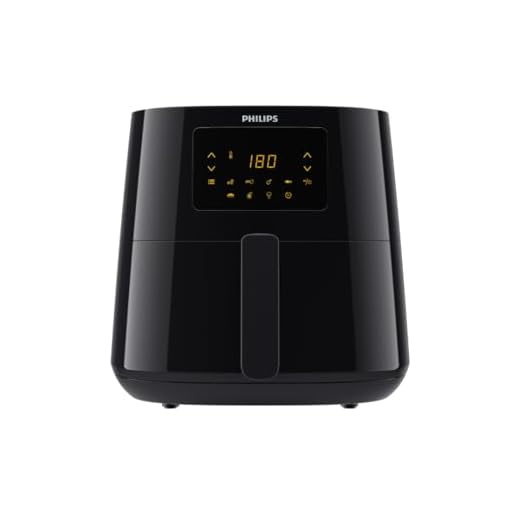 Philips Airfryer XL Essential - 6,2 L, Friggitrice Senza Olio, Tecnologia Rapid Air, Touchscreen, App NutriU (HD9270/90)