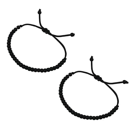 MAILEE HANDMADE KALA DHAGA BRACELET ADJUSTABLE Nazar Bracelets for Men Women Boys Girls Kids. (Black Band, 2 Units) Thread (3 mm) (Pack of 2) (B0CPPXV6TM) Amazon Price History, Amazon Price Tracker