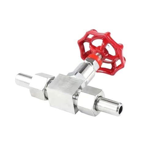 Vanne pointeau inox 304 1/4" robinet haute pression J13-160P - 7