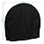 Sunnydaze Firewood Log Hoop Cover - Heavy-Duty Outdoor Weather-Resistant Polyester with PVC Backing - 24-Inch - Black