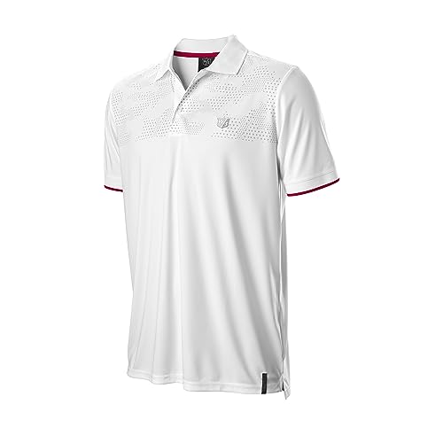Polo camouflage pour homme Wilson vêtement sport en coton respirant