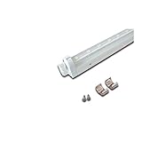LED Langfeldleuchte SlimLite CS LED HE +, 180° drehbar, 59.5cm, 5.8W Meat Red