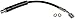 Dorman H621931 Brake Hydraulic Hose Compatible with Select Cadillac Models