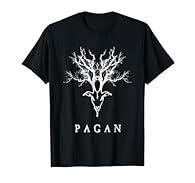 Occult inspired design. A great gift for those into witchcraft, paganism, wicca, black metal, mythology, gaia theory and naturism. A striking white on dark image that makes the connection between the landscape and the animal kingdom. Lightweight, Cla...