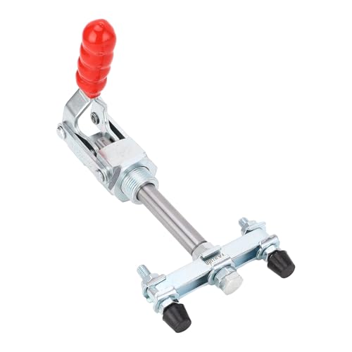 Lot de 4 tendeurs à bascule push-pull à main, 65,5 mm, antidérapants, horizontaux, blocage rapide, capacité de maintien 318 kg, force de serrage, serrage rapide