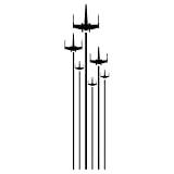 Rogue Squadron Rebel Alliance X-Wing Starfighter Pilot Spaceship Vinyl Sticker Decal for Car Truck Motorcycle Windows Bumper Laptop Home Wall Decor - Many Colors & Sizes