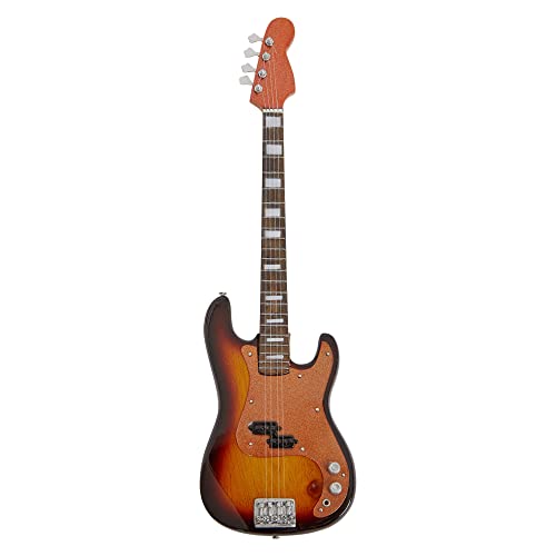 Carl Radle (Derek and The Dominos) – Réplique de Guitare Miniature – Cadeaux de Musique – Ornement Fait à la Main - Les Beatles, Paul McCartney, John Lennon, RIngo Starr, George Harrison Carl Radle (Derek and The Dominos) – Réplique de Guitare Miniature - Cadeaux de Musique - Ornement Fait à la Main – Image 3