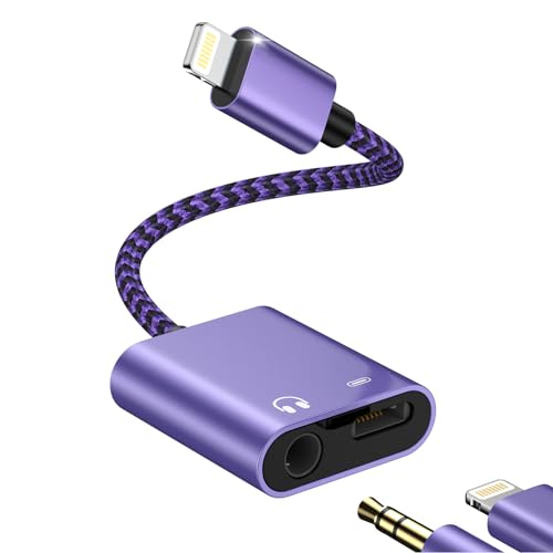 【かわいい】iPhone7 イヤホン変換+充電 2 in 1ケーブル ピンク かわいい】iPhone7 イヤホン変換+充電 2 in 1ケーブル ピンク