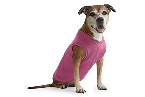 Espawda Casual Stretch Comfort Cotton Dog Sweatshirt Sweater Vest For Small Dogs, Medium Dogs, Big Dogs (3X-Large, Hot Pink) #TOP1