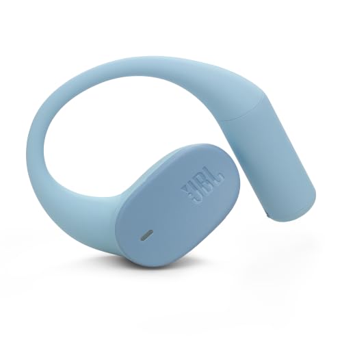 Image of JBL Sense Lite - True Wireless Open-Ear Headphones, Designed for All-Day Comfort, 4 mics for Crisp, Clear Calls, IP54 Water and dust Resistant, Up to 32 (8+24 in case) Total Hours of Playtime (Blue)