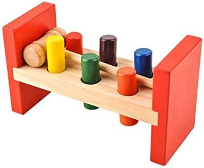 Universal Wooden Toys Wooden Hammer & Peg Toy | Gift Toys for Boys and Girls | Wooden Toy and Games
