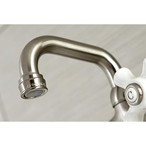 Mitigeur mural double commande KS612SN Kingston Brass pour optimiser l'espace - 3