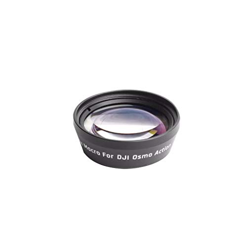 Macro Lens Fisheye Lens Macro HD Anti-Shake Portable for DJI OSMO Action Double-Sided