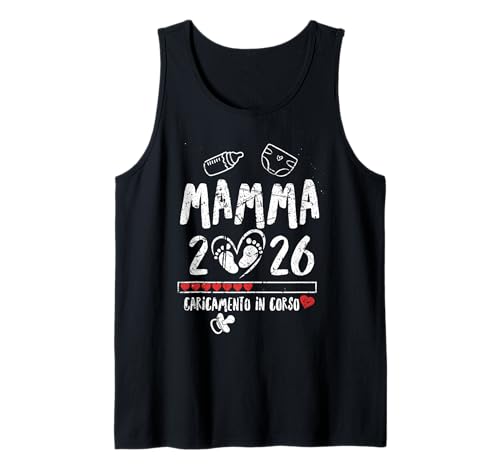 Futura Mamá 2026 Cargando, Madres Embarazadas, Embarazo, Madre Camiseta sin Mangas