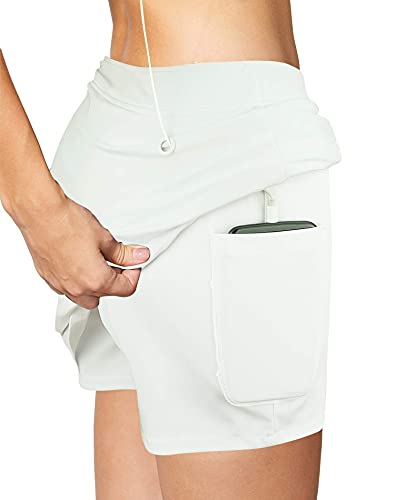 Image of Oyamiki Women's Active Athletic Skort Lightweight Tennis Skirt Perfect for Running Training Sports Golf