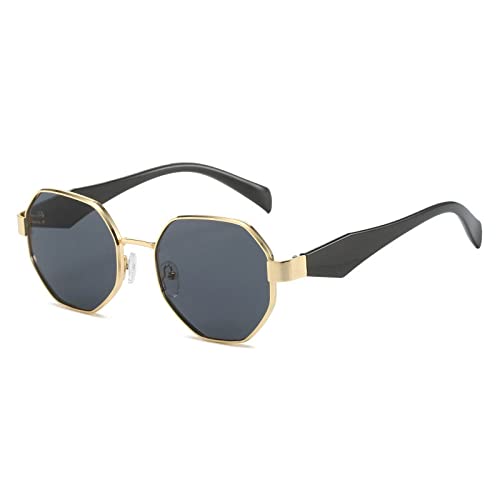 Lunettes de soleil Punk MUTYNE noires en métal pour vos voyages
