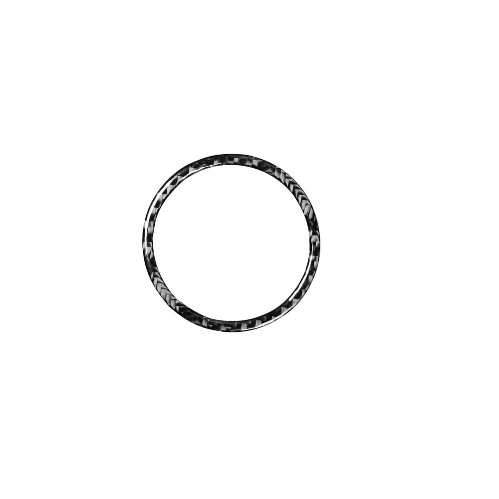 Interior Wrap Film Carbon Fiber Speedometer Frame Trim Ring Cover Sticker for Porsche Macan 2014-2021 Car Interior