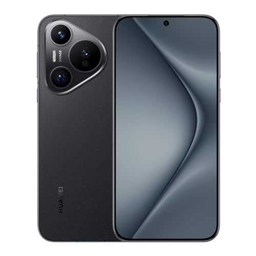 HUAWEI Pura 70 Smartphone, 12GB + 256GB, Pantalla Plana, Admite Instantáneas a Velocidad Ultraalta, Cristal Kunlun Superduradero, Supercharge de 66 W, Batería de 4900 mAh, Negro