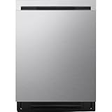 LG LDNPQ445S 46 dBA Stainless FlushFit Top Control Smart Dishwasher