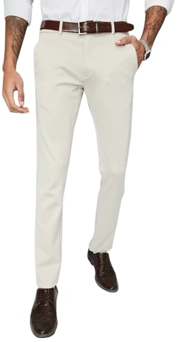 Image of Max Men Solid Ultra Slim Fit Formal Trousers