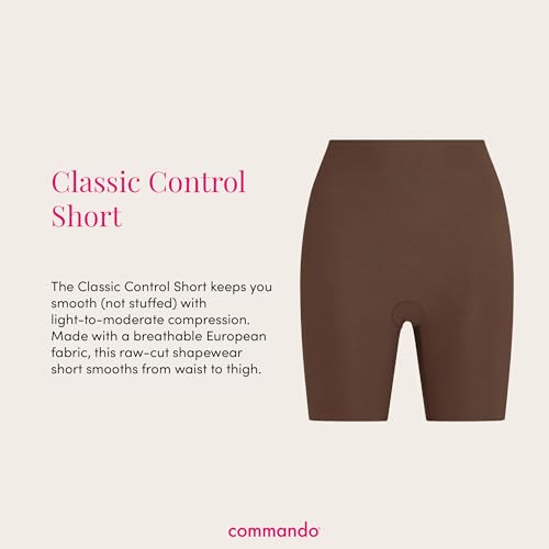 Image of commando - Classic Control Shorts | Shapewear Shorts | Supportive & Smoothing | Soft & Breathable | No Rolling or Riding Up