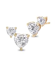 Double Heart - Yellow Gold - 2.20 Carat (1.10ct * 2)