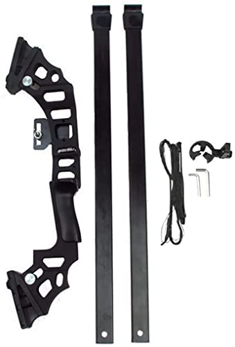 Bztang 51" Bow And Arrow For Adults Archery Recurve Bow Takedown Straight Bow Hunting Longbow With Arrows Quiver Metal Riser Right Hand For Target Shooting Practice (40Lbs, Black) #TOP3