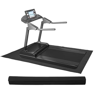 Fitvids High Density Home Gym Treadmill Exercise Bike Equipment Mat, 1/4″ Thick, Multiple Sizes