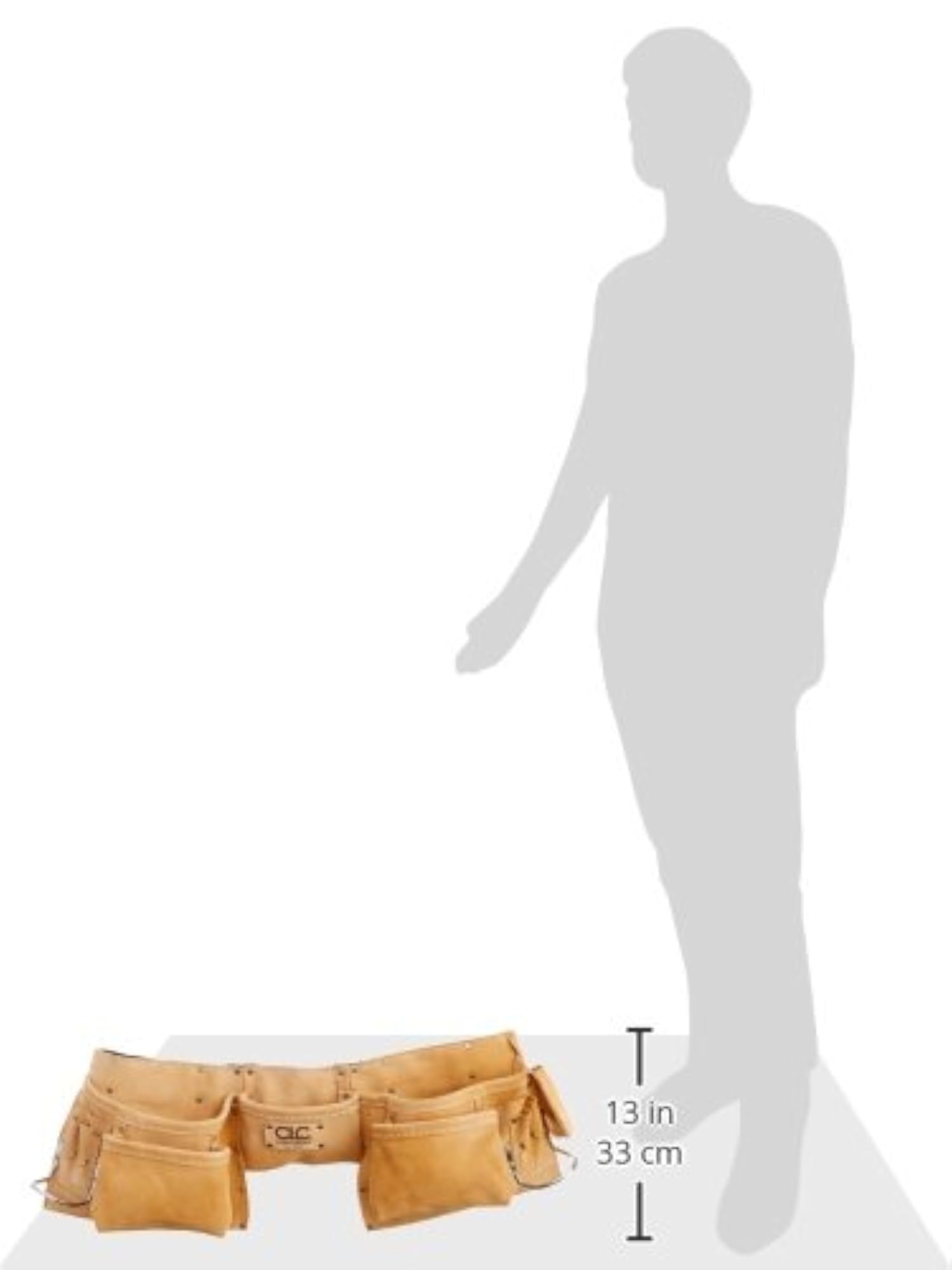 Clc 12-Pocket Heavy-Duty Carpenter Apron, Durable