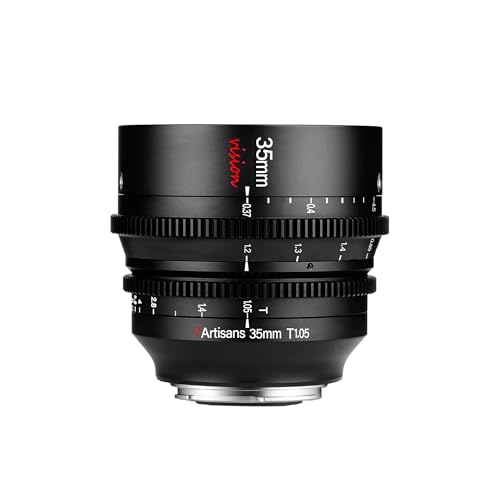 7artisans 35mm T1.05 ����a�V�l�����Y �L�p�}�j���A���t�H�[�J�X ��c�� �~�j�V�l�}�����Y �I�����p�X/�p�i�\�j�b�N�}�C�N��43�~���[���X�J�����Ή� �u���b�N