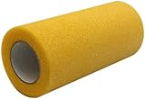 craft joje, 6 Inches x 10Yard/25Yards Sparkling Tulle Ribbon Roll Glitter Tulle Spool for DIY Craft, Gift Wrapping,Clothes, Wedding Party Christmas Decoration, (Gold Yellow, 15cm25Yard)