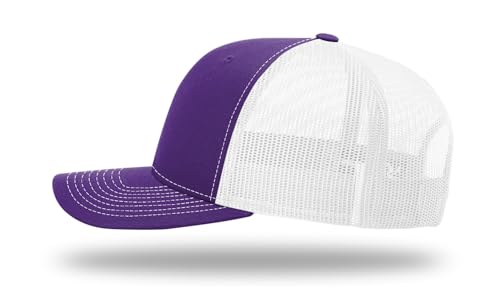 Image of Richardson 112 Trucker Hat - Premium Adjustable Snapback Hat - Structured Six Panel Richardson Blank Caps