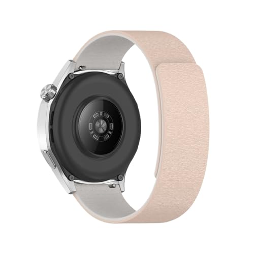 18mm /20mm /22mm VRohɓKSamsung Galaxy Watch 7/6/5/4/ 44mm /40mm Huawei GT5 Pro 42/46mm GT4/5/41mm ɓK(Milk Tea Rock White,