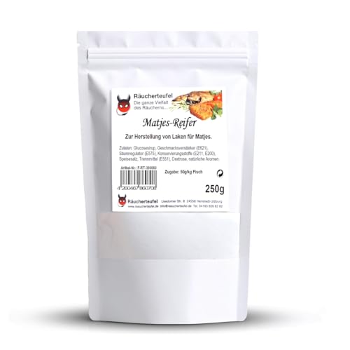 Räucherteufel Matjes-Gewürz/Reifer 250g, Matjesreifer, Hering
