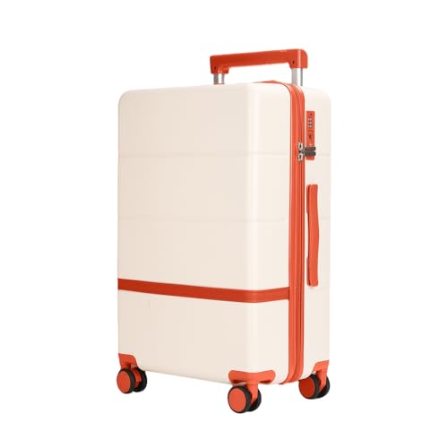 Image of 20 Inch Carry on Luggage, Hardside Suitcase with wheels Tsa Lock Hardshell Waterproof Travel Suitcases luggage for Women /Men /Family (Orange)