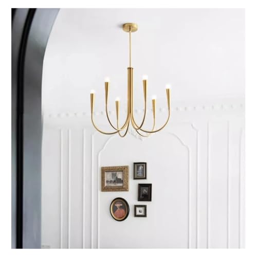 Plafonnier au design rétro style français luminaire de salon réglable