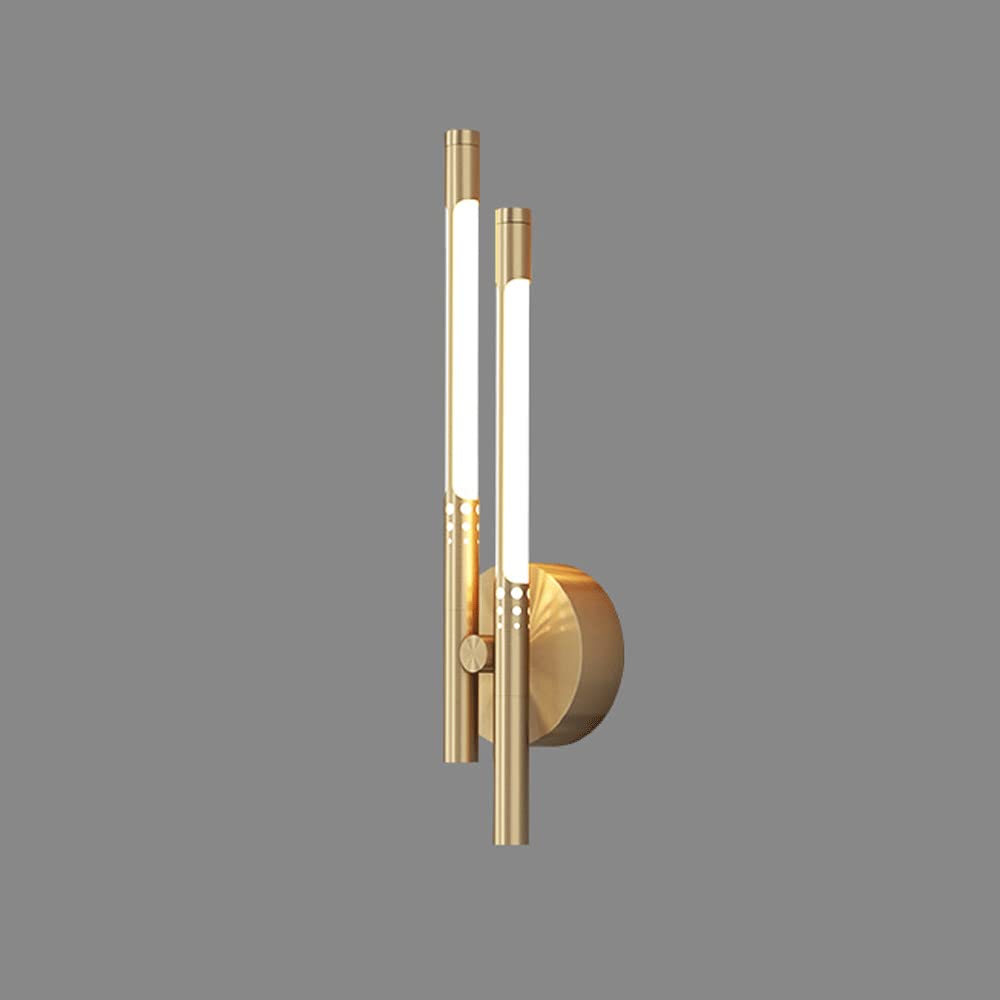 KXEcoLife Minimalist LED Wall Sconce Long Lamp Vanity Light, Background Lamps Living Room Decor Lighting Fixture, Bedroom Bedside Wash Lights