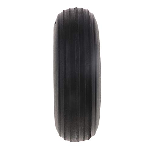 B Blesiya Ruedas de Plástico para RC Avión Partes (Varios Tamaños para Selección) - 127 mm (cantidad de 1 Pieza)