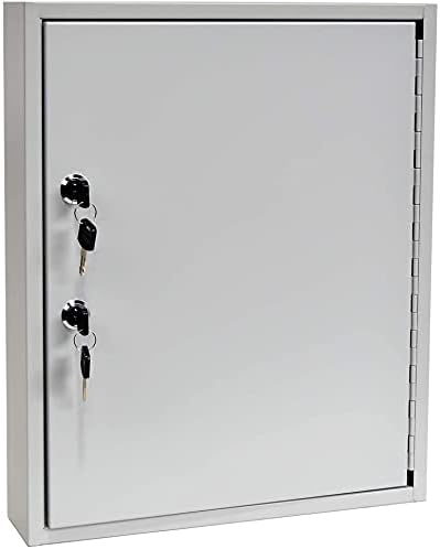 Miniatura 2 de BankSupplies STEELMASTER 110 - Armario para llaves  Caja de llaves de control de bloqueo doble  Construcción de acero soldada de calibre 22