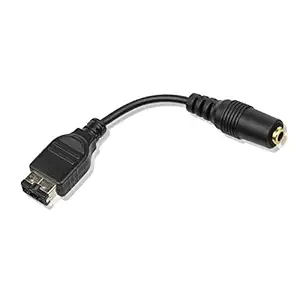 GBA SP Gameboy Game boy Advance SP Earphone Adapter Black (Allows You to use Your Standard Earphone on GBA SP)