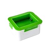 DTREELS 1 x Tofu-Abflussbox, Wasserentfernungsgerät, zeitsparende Presse zum Kochen...