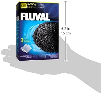 Fluval Activated Carbon 3 x 100g Sachets