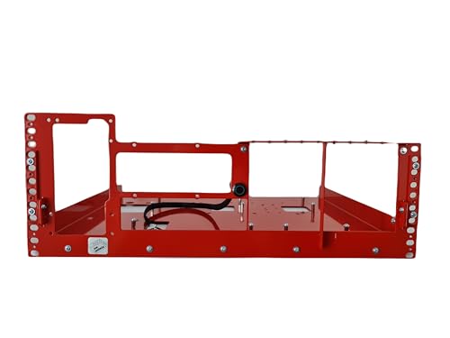 Boîtier de serveur R-CASE ATX 4U AIR ouvert avec flux thermique direct
