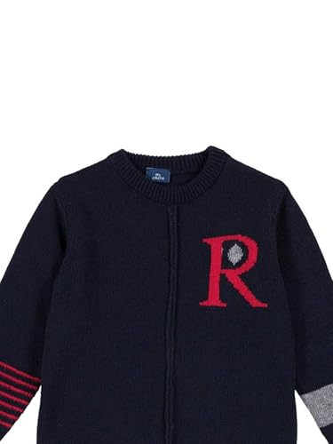 Pullover bleu Chicco enfant 5 ans en coton doux - 2