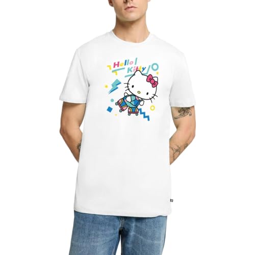 T-shirt Hello Kitty patins à roulettes Spreadshirt homme premium en coton