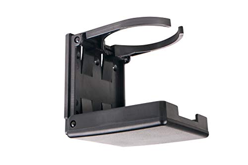 Portavasos Ajustable Plegable para Vehículos Negro miniatura 7