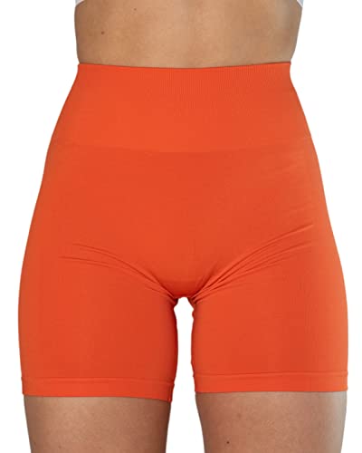 Image of AUROLA Intensify Workout Shorts for Women Seamless Scrunch Short Gym Yoga Running Sport Active Exercise Fitness Shorts