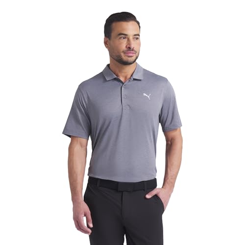 Image of Puma Mens Icon Heather Polo 2.0